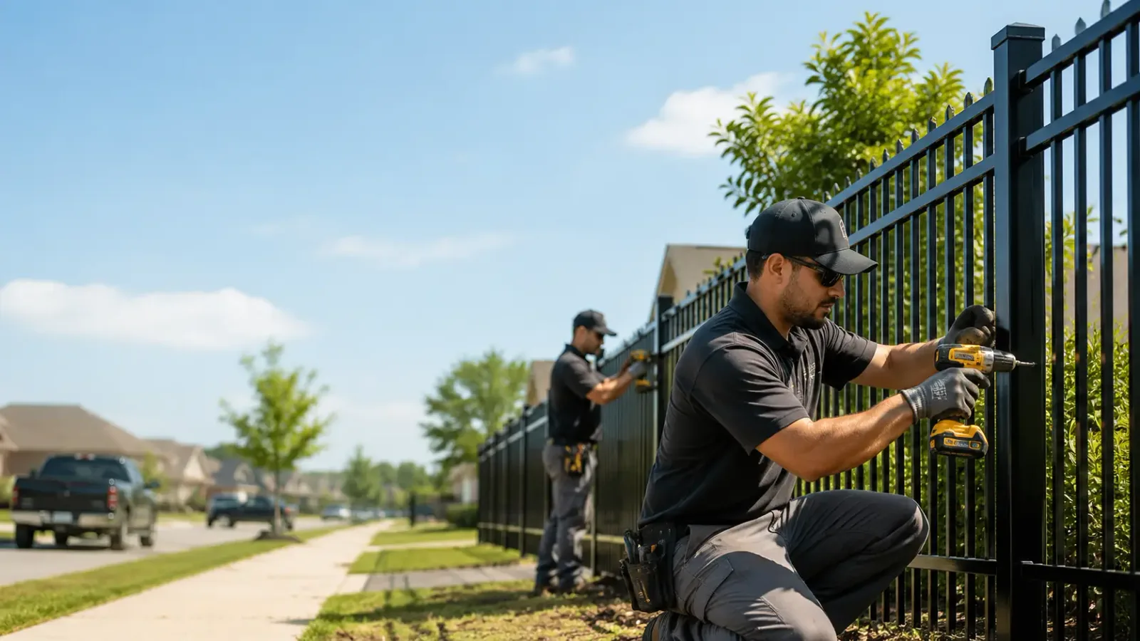 Metal Fence Installation in Huntington, WV